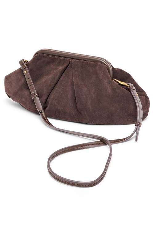 Dolce Vita Sahara Frame Clutch In Brown