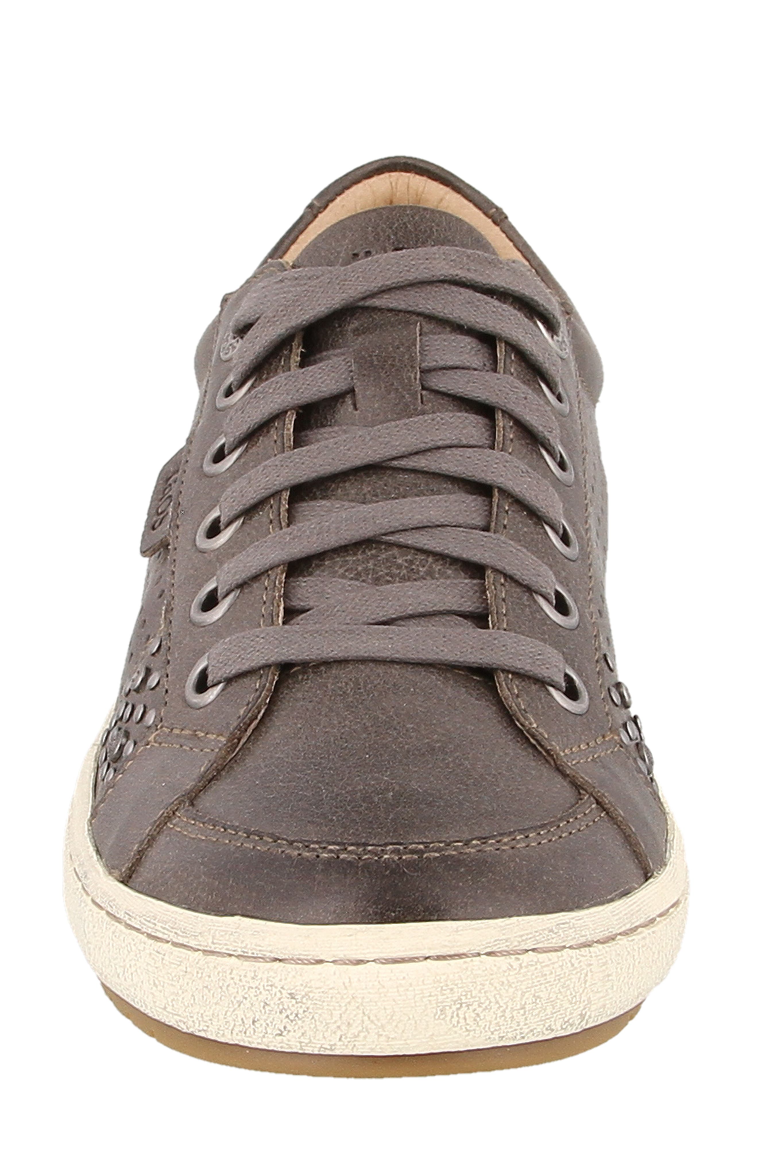 'Freedom' Sneaker, Alternate, color, DARK GREY LEATHER