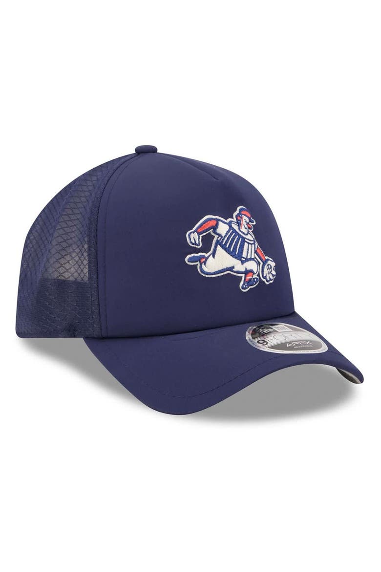 Men's New Era Navy Milwaukee Brewers 2026 City Connect Apex 9FORTY Adjustable Hat, Alternate, color, Navy