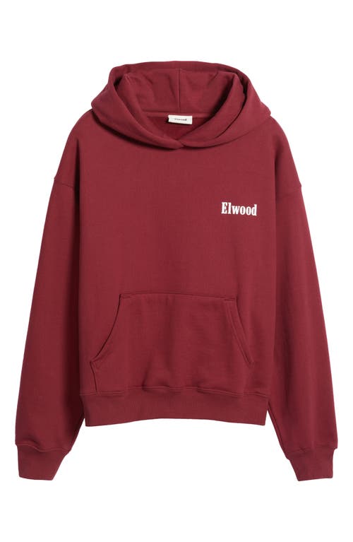 ELWOOD ELWOOD TRADEMARK LOGO HEAVYWEIGHT HOODIE