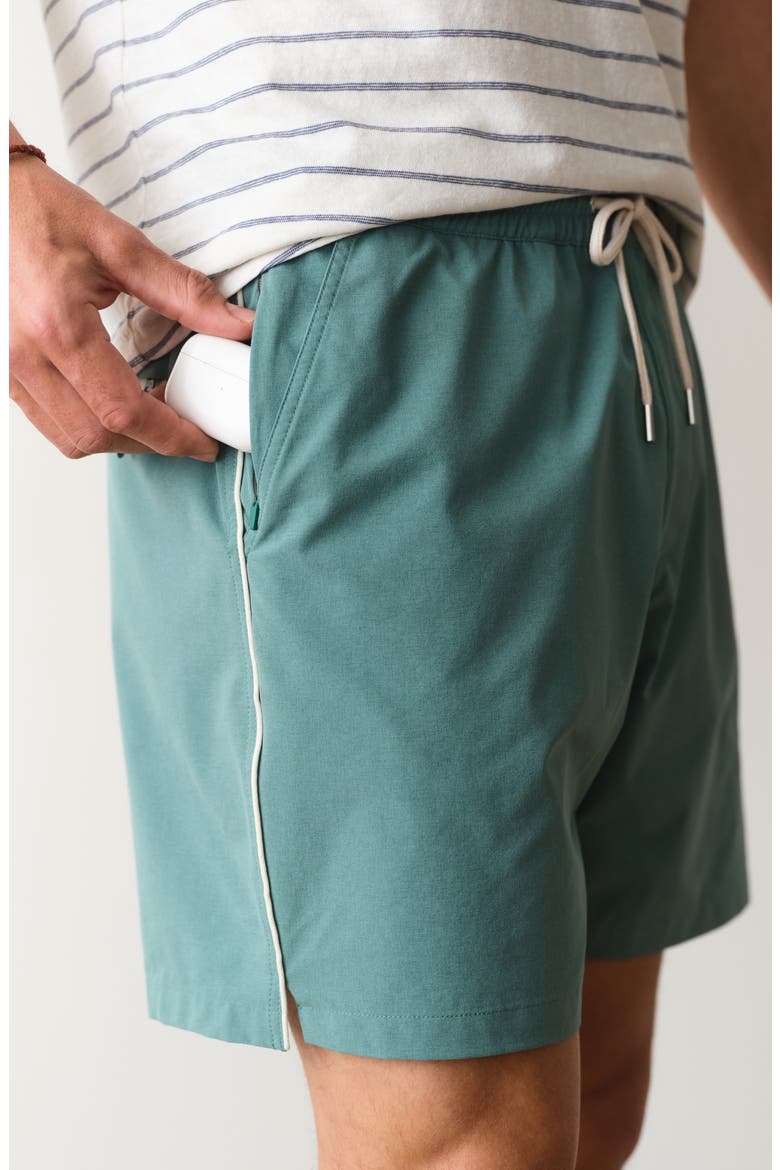 Lined Sport and Swim Shorts, Alternate, color, DEEP SEA