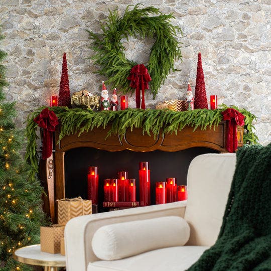 Darby Creek Trading Norfolk Pine Garland - Thumbnail 2