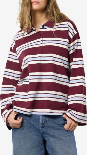 Aura Long Sleeve Polo Shirt