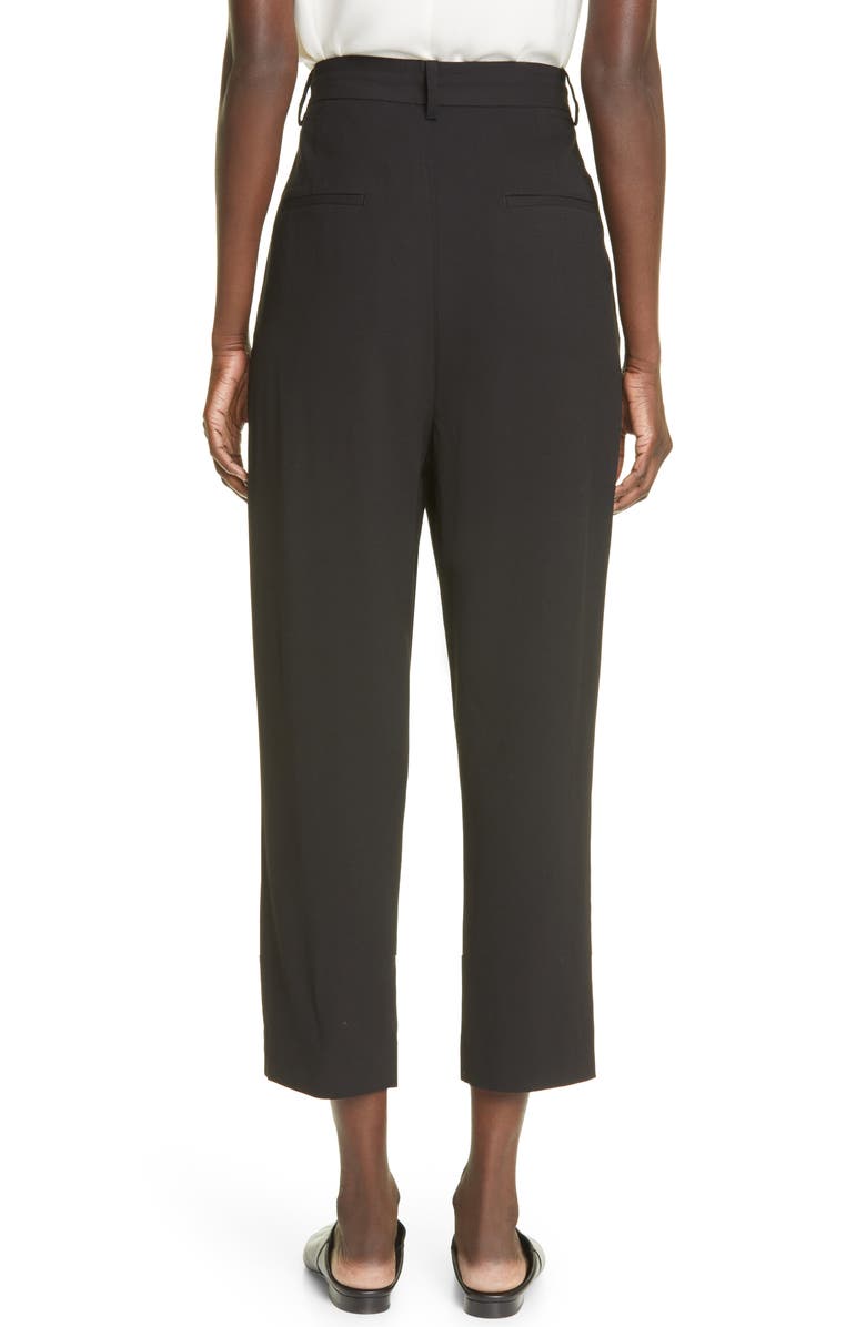CO Pleated Crop Trousers, Alternate, color, 