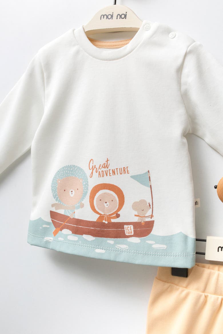 Great Adventure Bear Set, Alternate, color, Beige