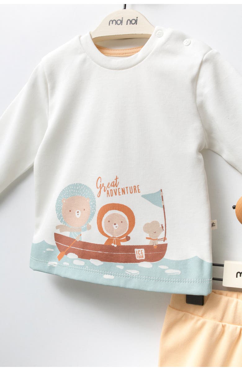 moi noi Great Adventure Bear Set, Alternate, color, Beige