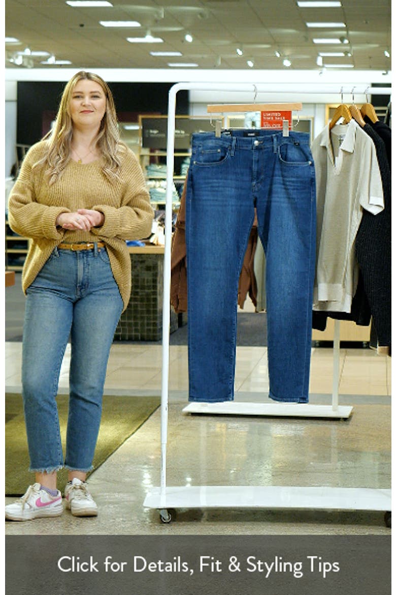 Marcus Slim Straight Leg Jeans video