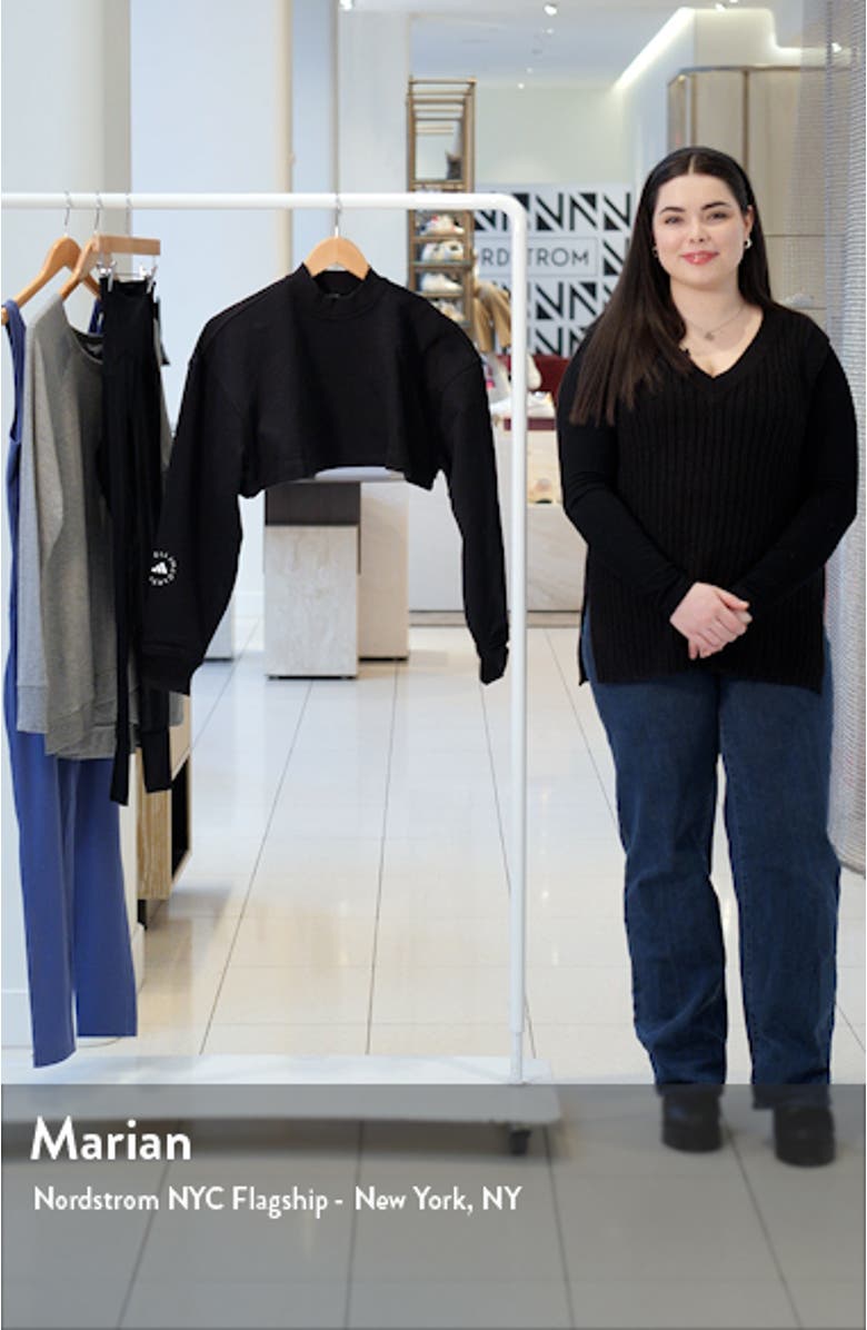 TrueCasuals Cropped Sweatshirt, sales video thumbnail