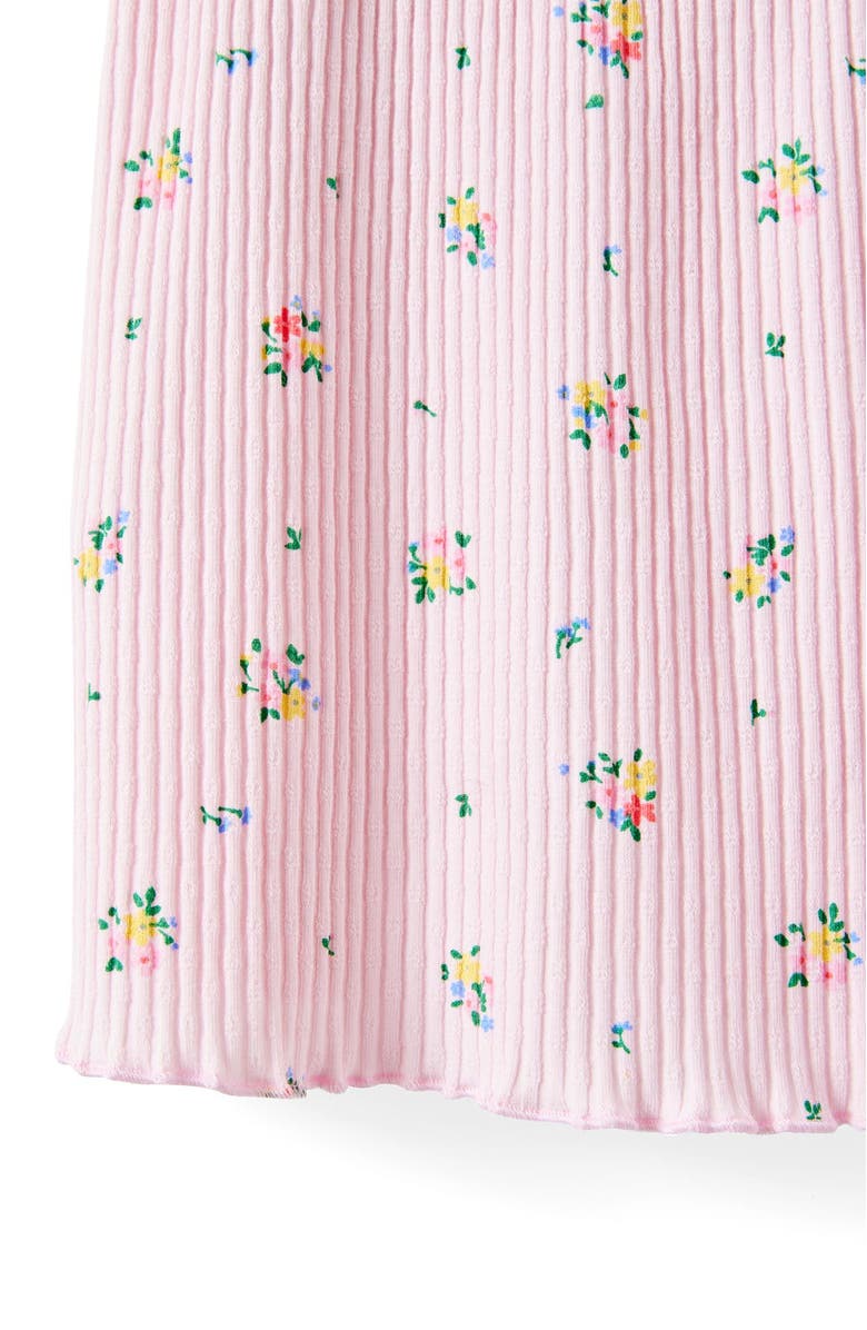 Cotton On Kids Kid's Posie Short Sleeve Babydoll Top, Alternate, color, Tea Party Pink Floral Ditsy