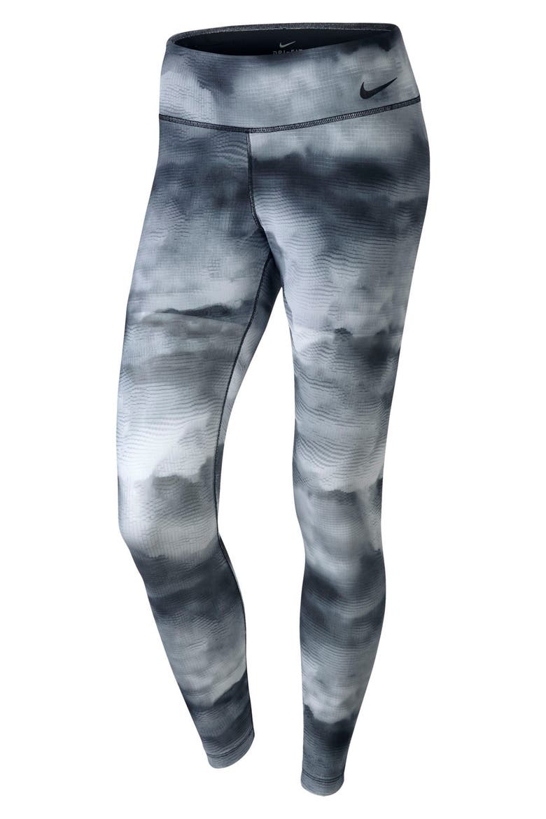 Power Legendary Women's Training Tights, Alternate, color, BLACK/ WHITE/ BLACK