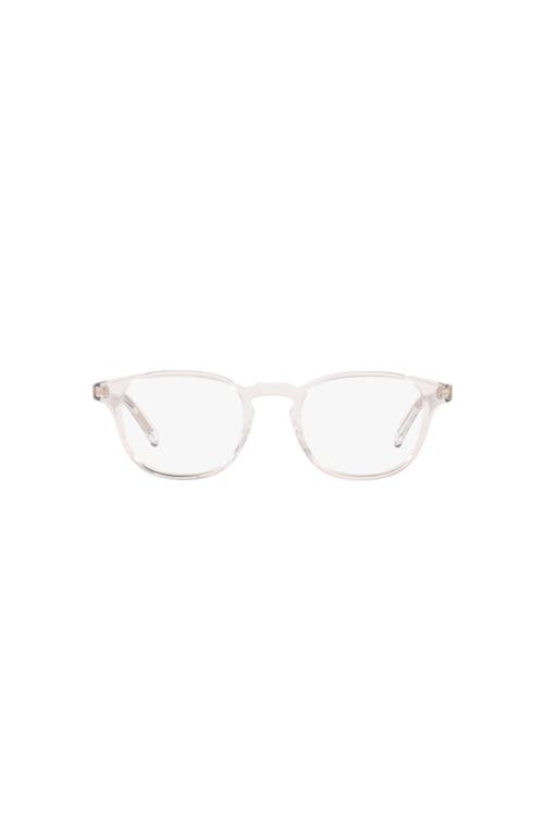 Lenscrafters 49mm Phantos Optical Glasses In White