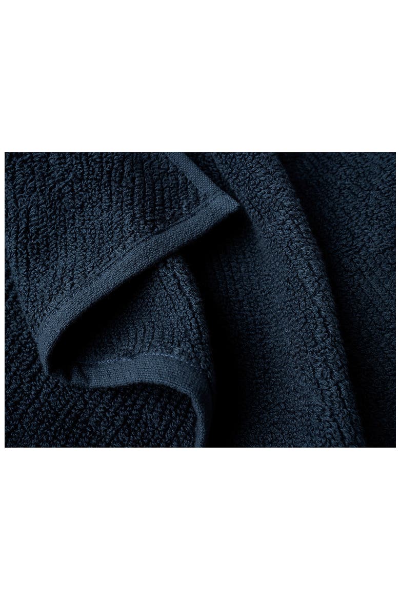 Air Weight® Organic Cotton Set of 6 Bath Towels, Alternate, color, MIDNIGHT INDIGO