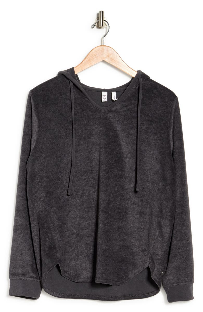 Z by Zella Sun Daze Plush Hoodie, Alternate, color, 