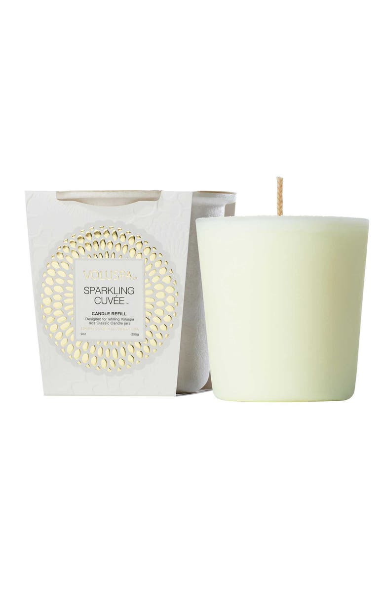 Voluspa Sparkling Cuvée Classic Candle Refill, Main, color,