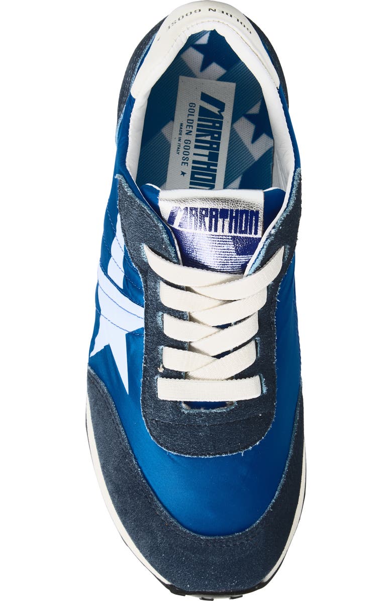 Golden Goose Kids' Running Marathon Sneaker, Alternate, color, Royal Blue/ Dark Blue/ White