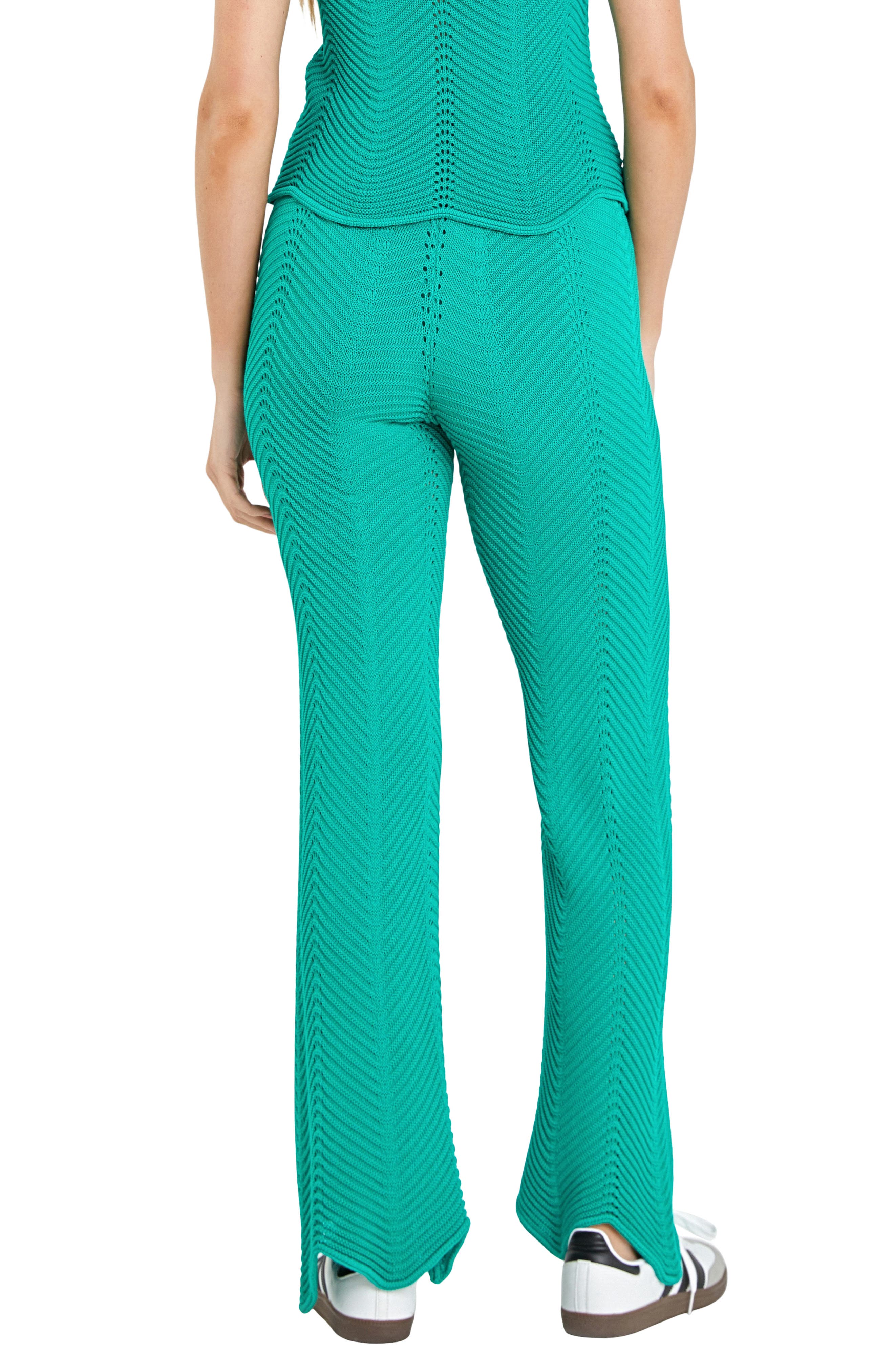 Wavy Knit Pants - image 2