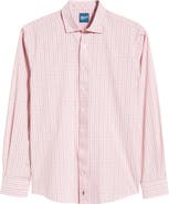 johnnie-O Morse Check Everyday Performance Button-Up Shirt