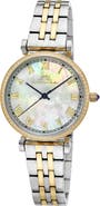 PORSAMO BLEU Emma Mother-of-Pearl Dial Bracelet Watch