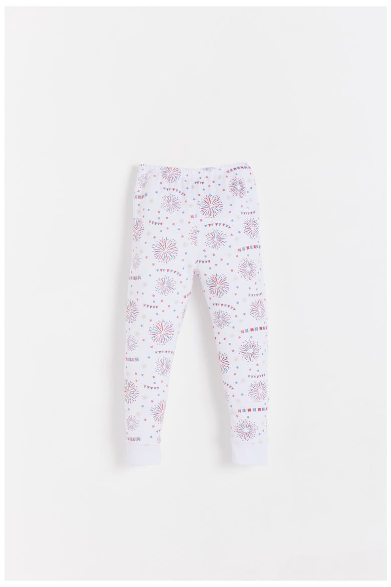 Atlanta Snug Fireworks Pajamas, Alternate, color, Printed