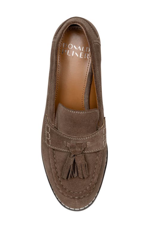 Donald Pliner Tassel Loafer Pump In Brown