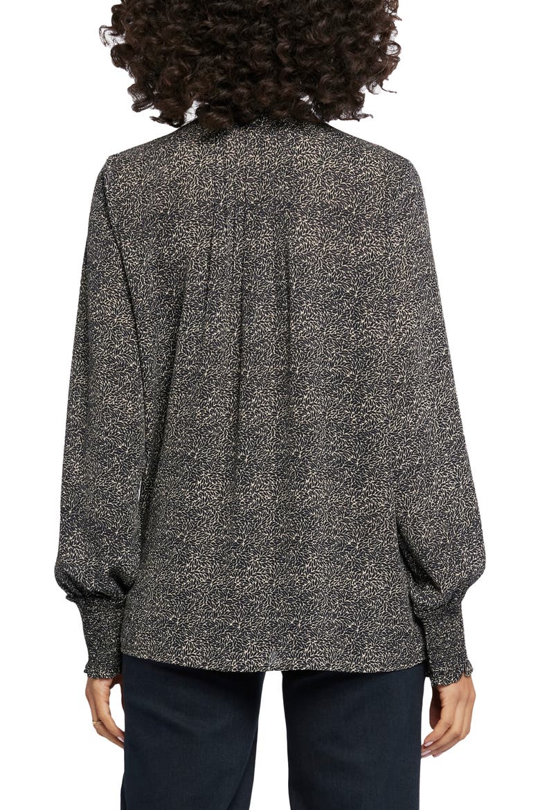 Pleated Peasant Blouse, Alternate, color, MEADOWLARK