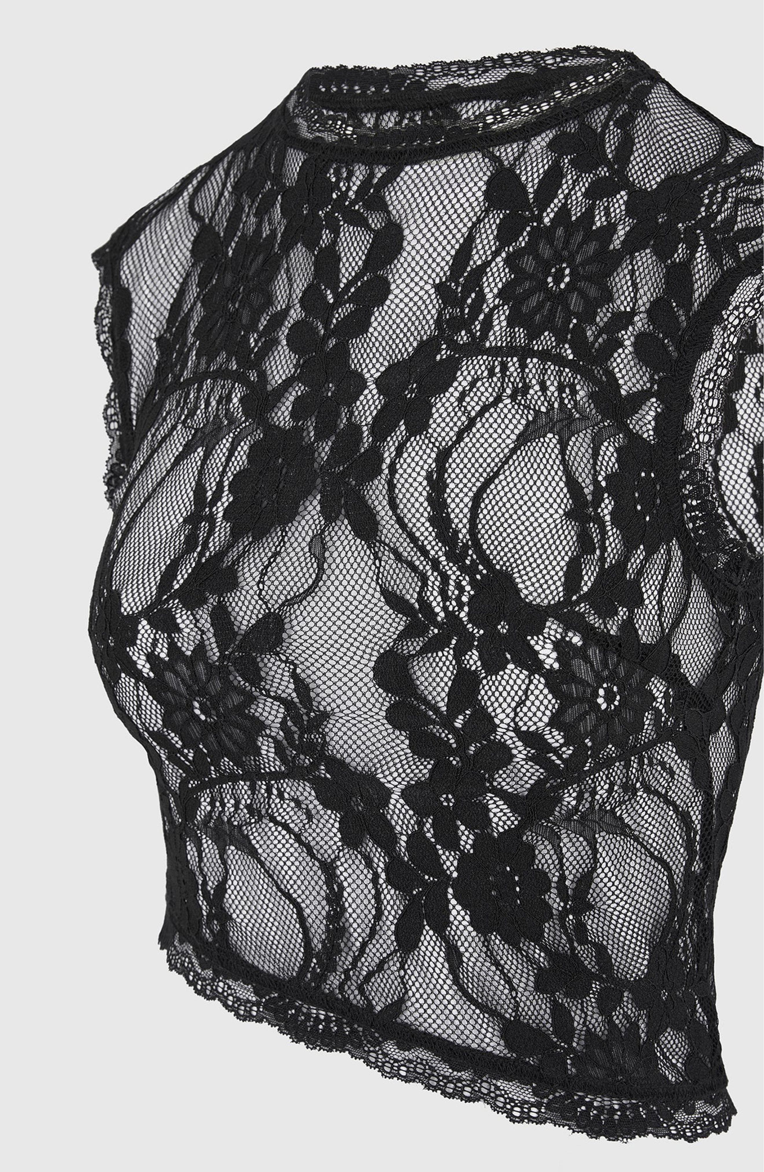 Eugenie Lace Asymmetric Top - image 2