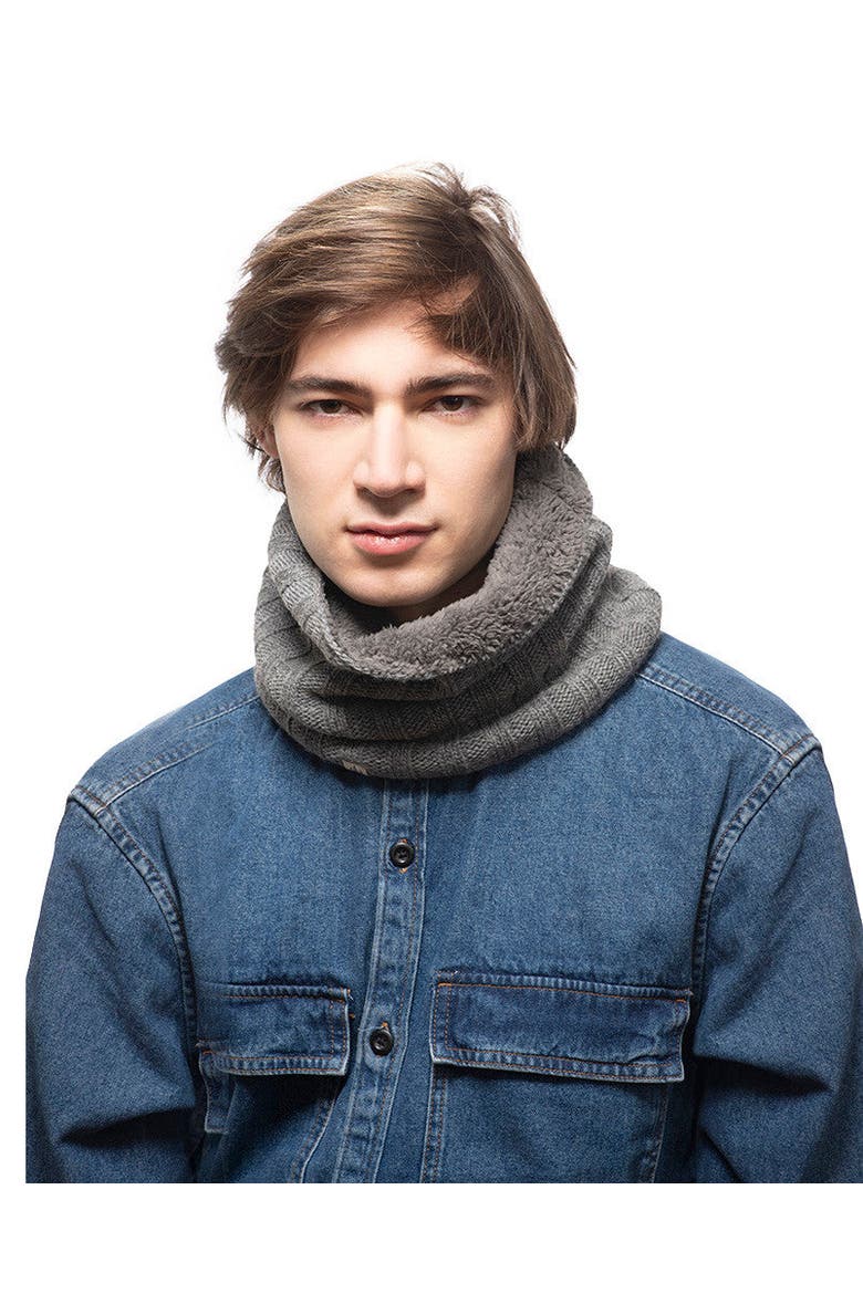 Ribbed Neckwarmers, Alternate, color, Olive