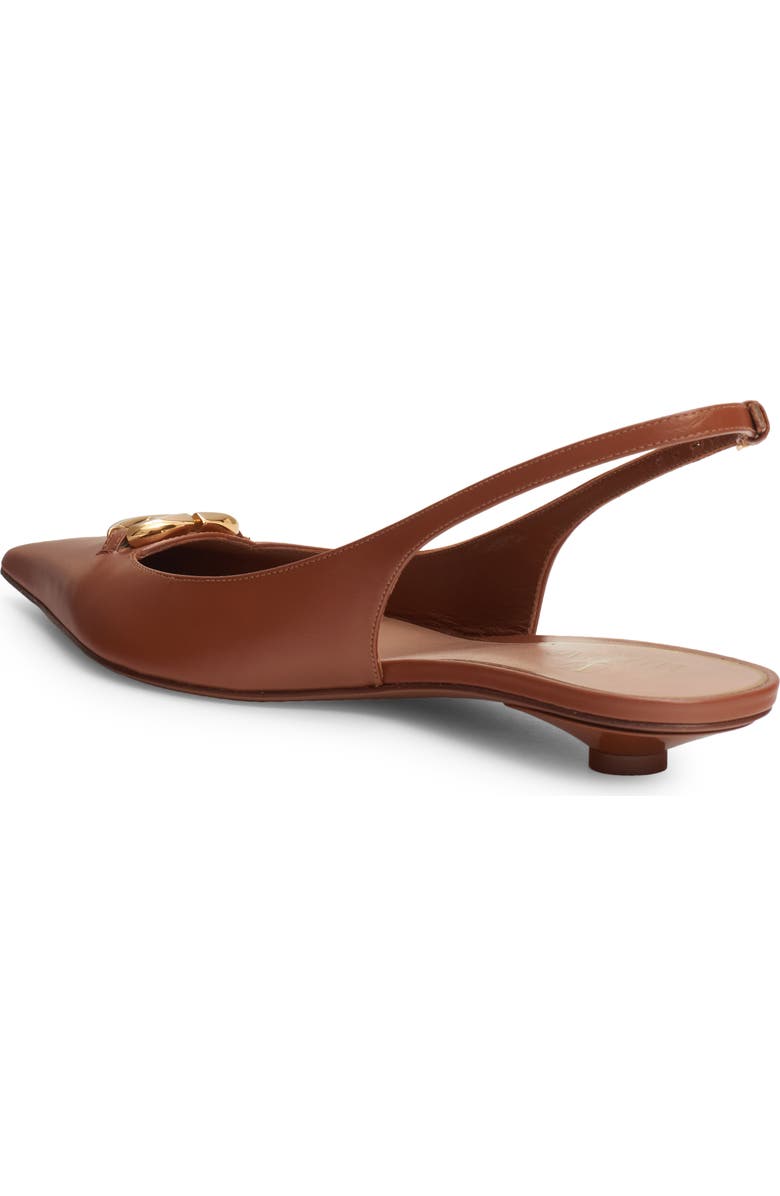 Valentino Garavani VLOGO Moon Pointed Toe Slingback Pump, Alternate, color,