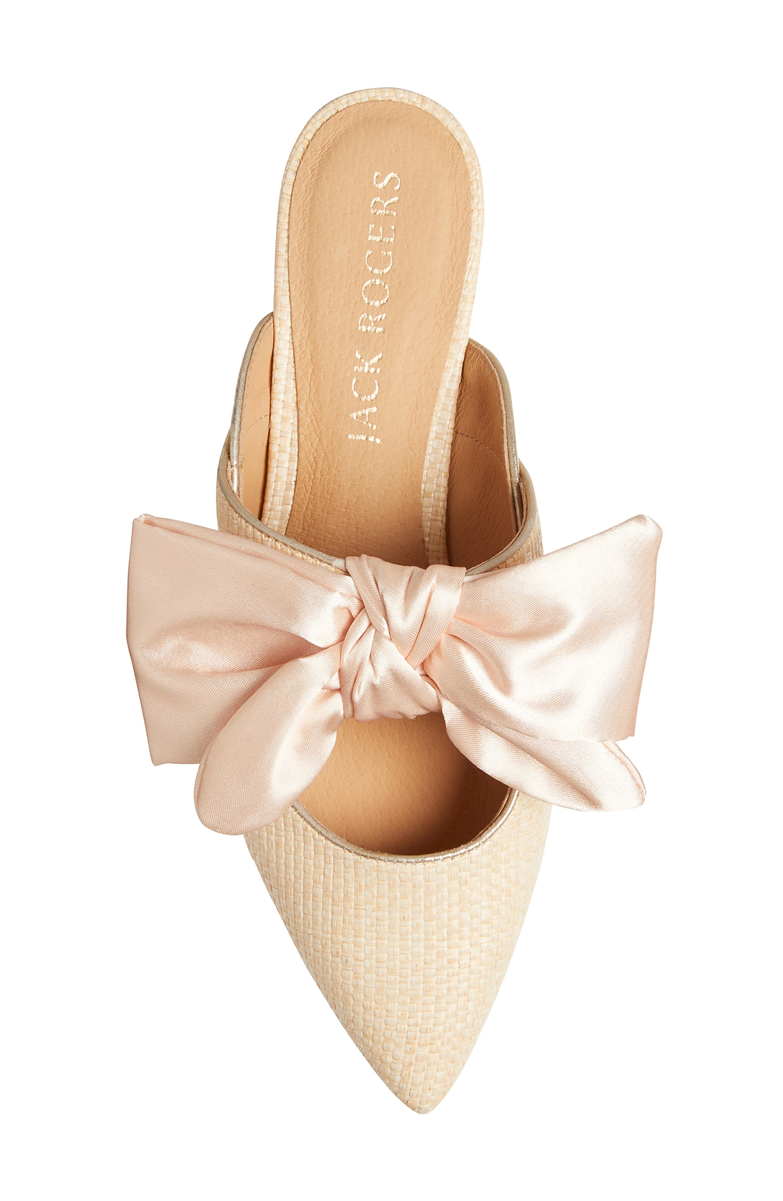 Jack Rogers Heidi Bow Pointed Toe Mule, Alternate, color, 