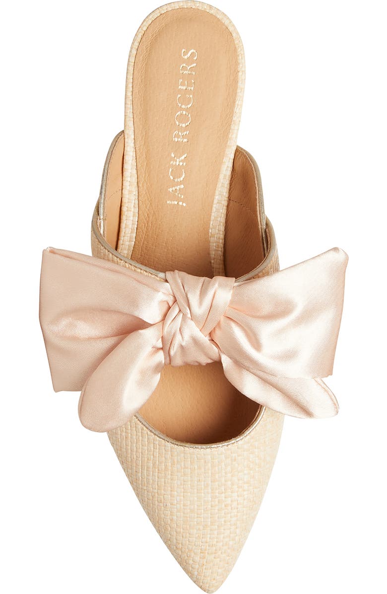 Jack Rogers Heidi Bow Pointed Toe Mule, Alternate, color,