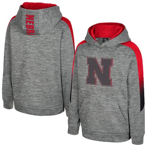 Youth Colosseum Gray Nebraska Huskers The Gang Hoodie
