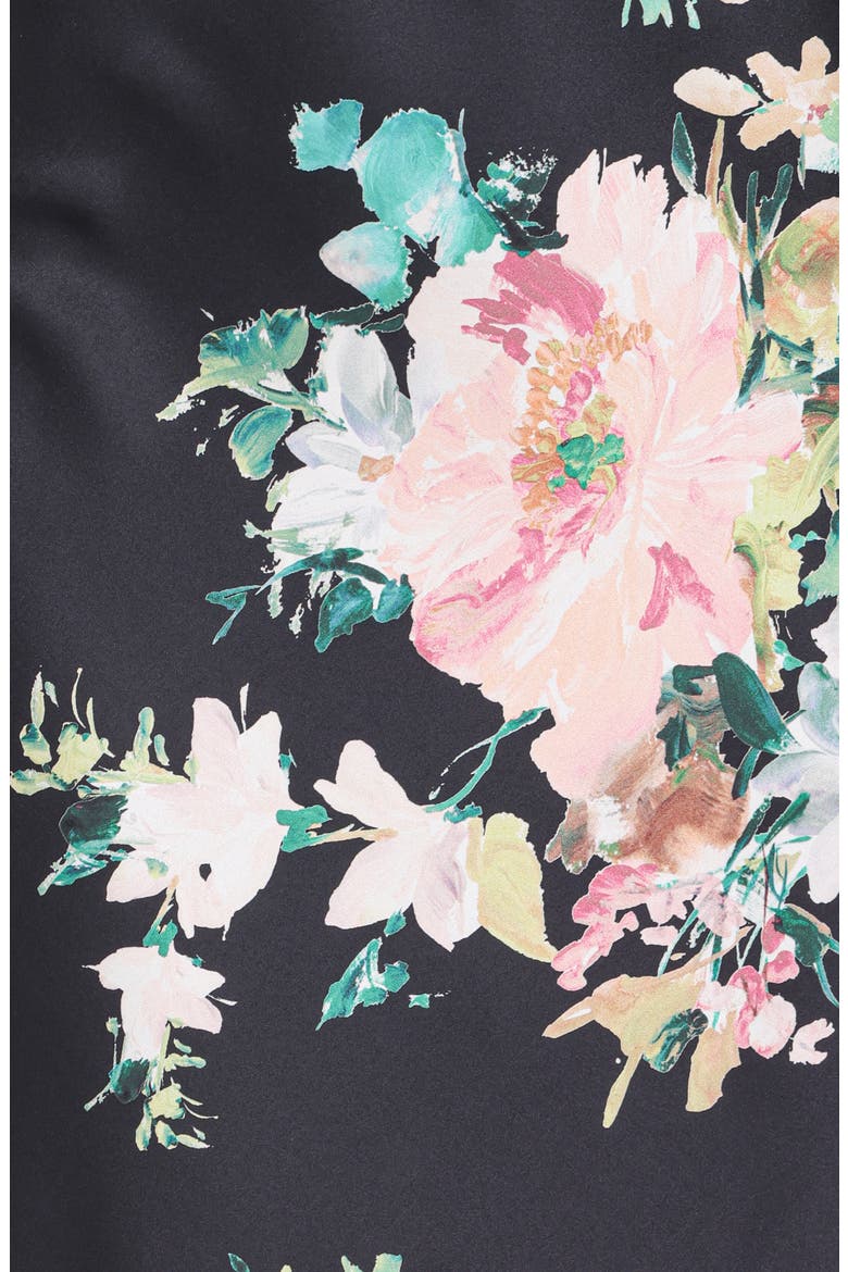 Anika Maxi Dress, Alternate, color, BLACK FLORAL