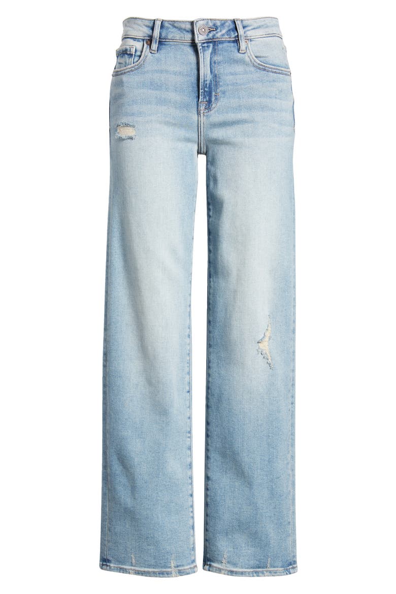 Classic Straight Leg Jeans, Alternate, color, MEDIUM WASH