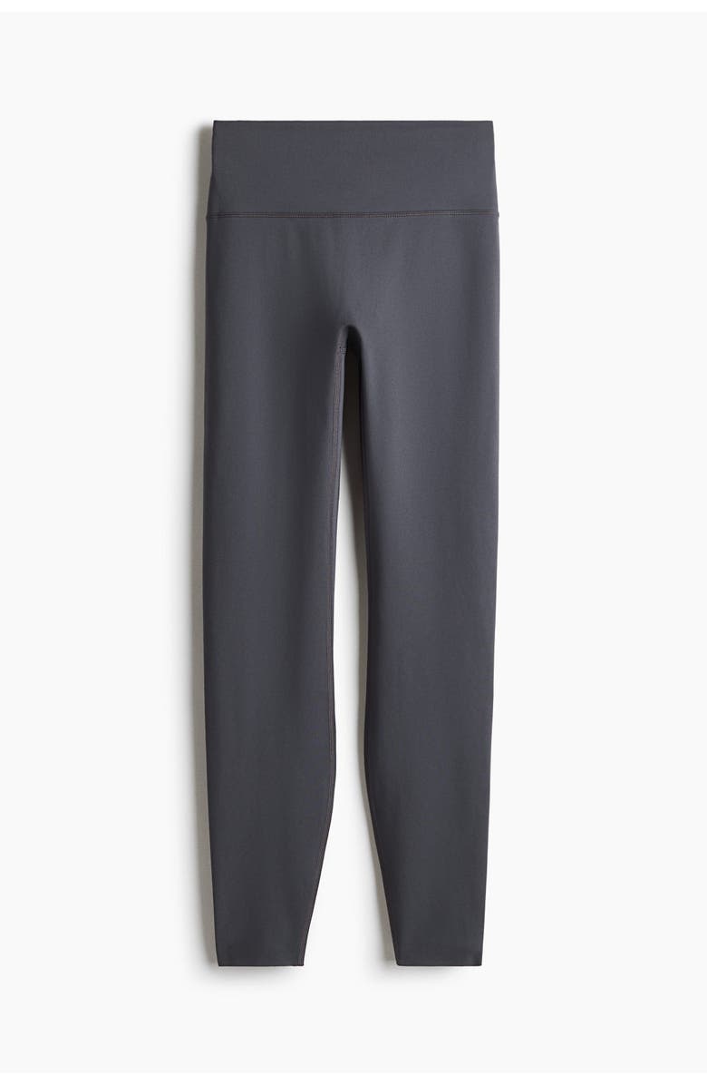 H&M Sports leggings with softmove, Main, color, Dark Gray