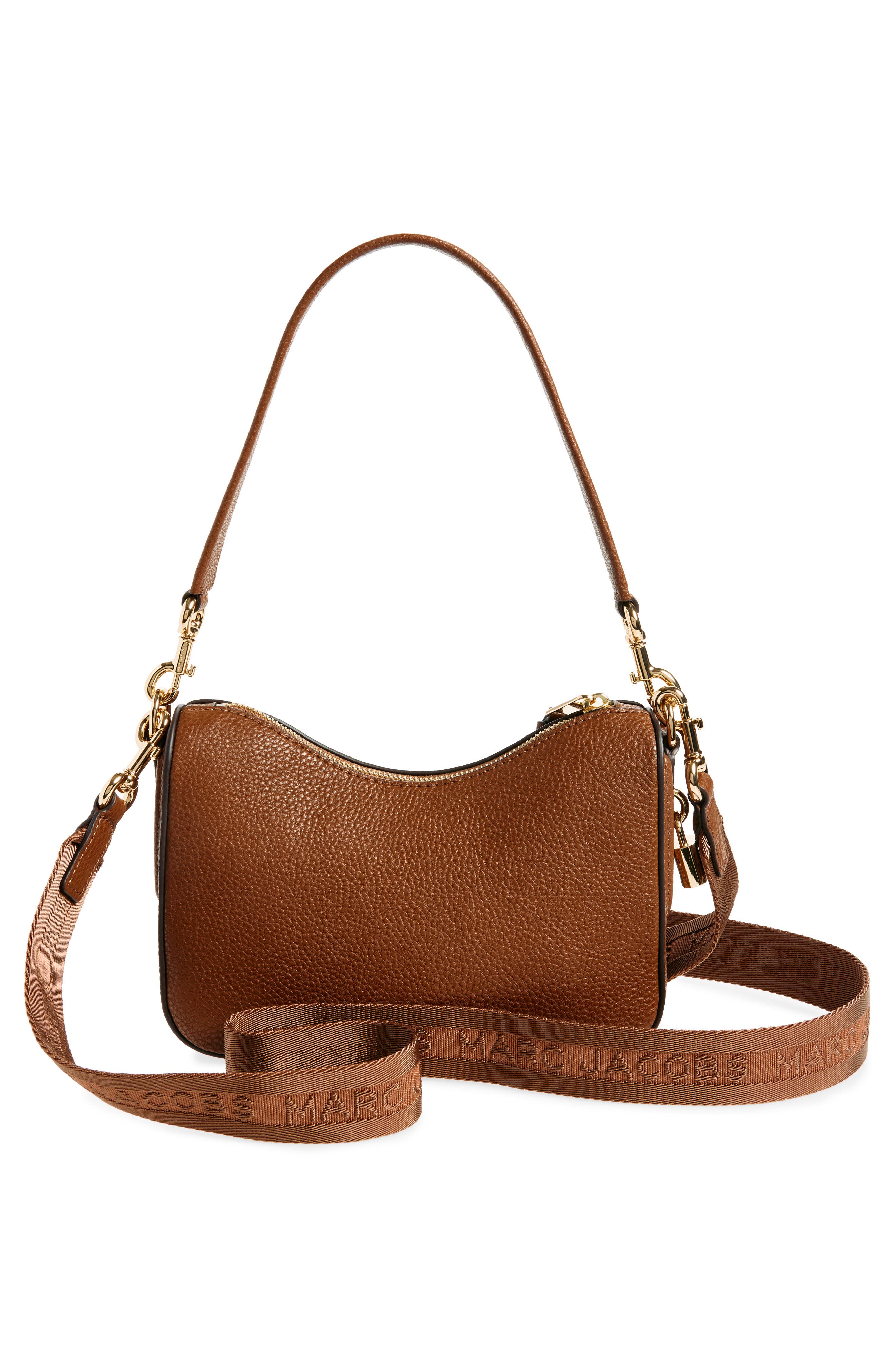 Small Drifter Convertible Shoulder Bag, Alternate, color, COGNAC