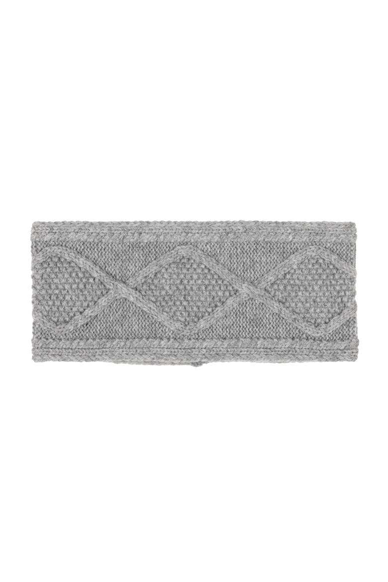 Modernist Block Headband, Main, color, Grey Heather