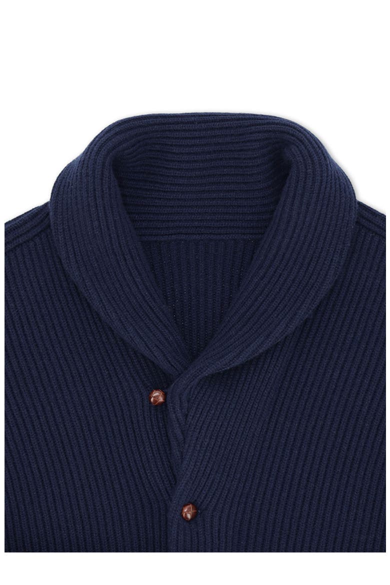 Stoke Cashmere Cardigan, Alternate, color, Dark Blue