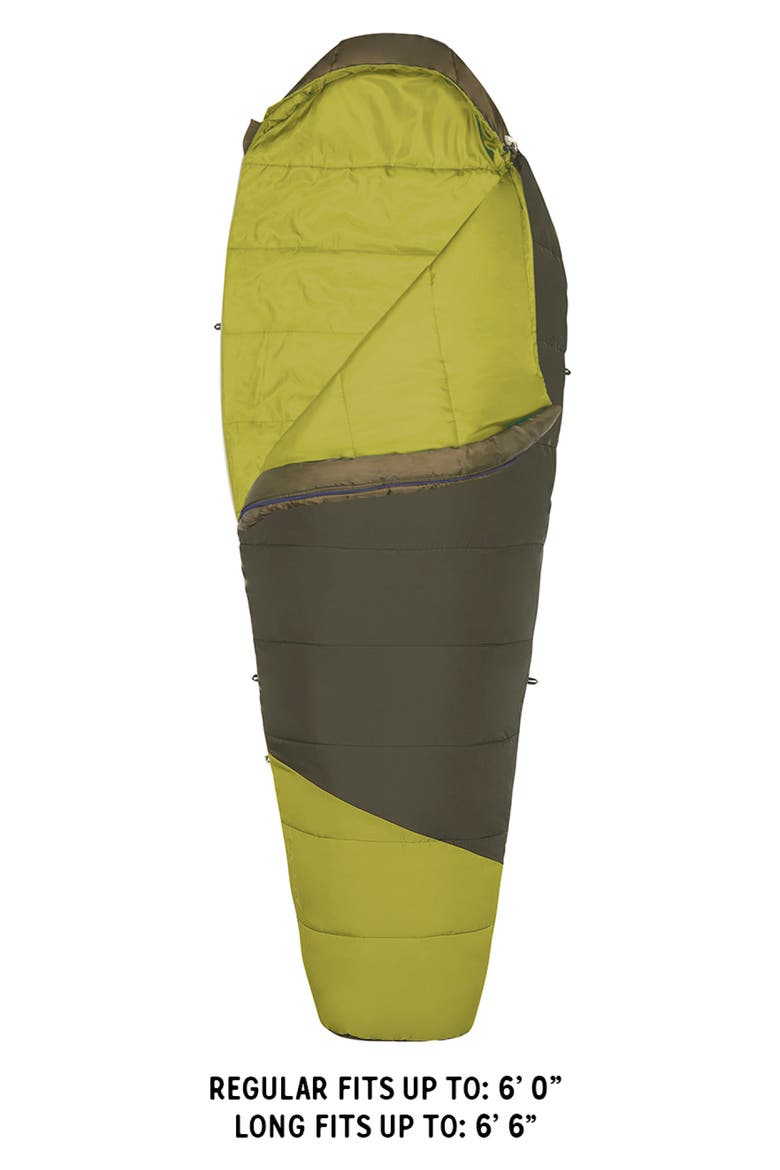Mistral 40 Degrees Sleeping Bag, Alternate, color, GREEN