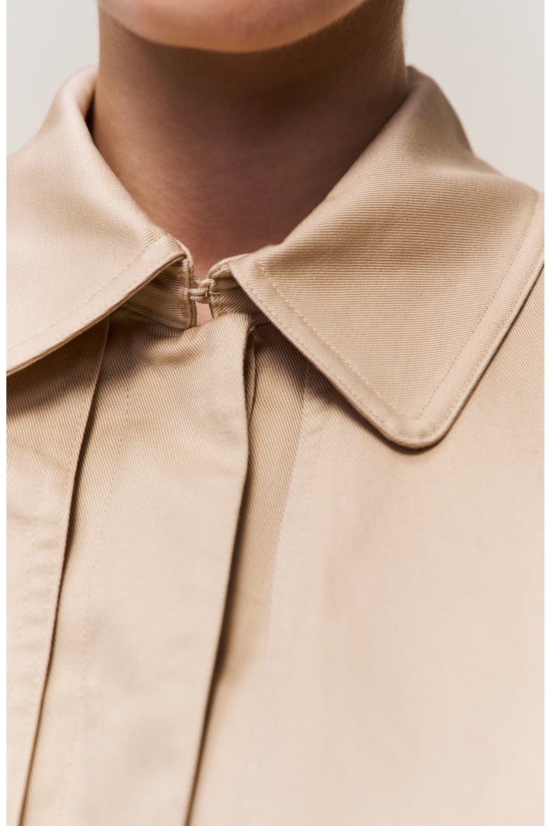 Thea Trench Coat, Alternate, color, Soft Taupe