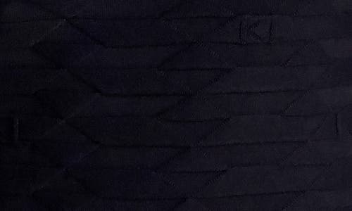 Karl Lagerfeld Paris Knit Polo In Black