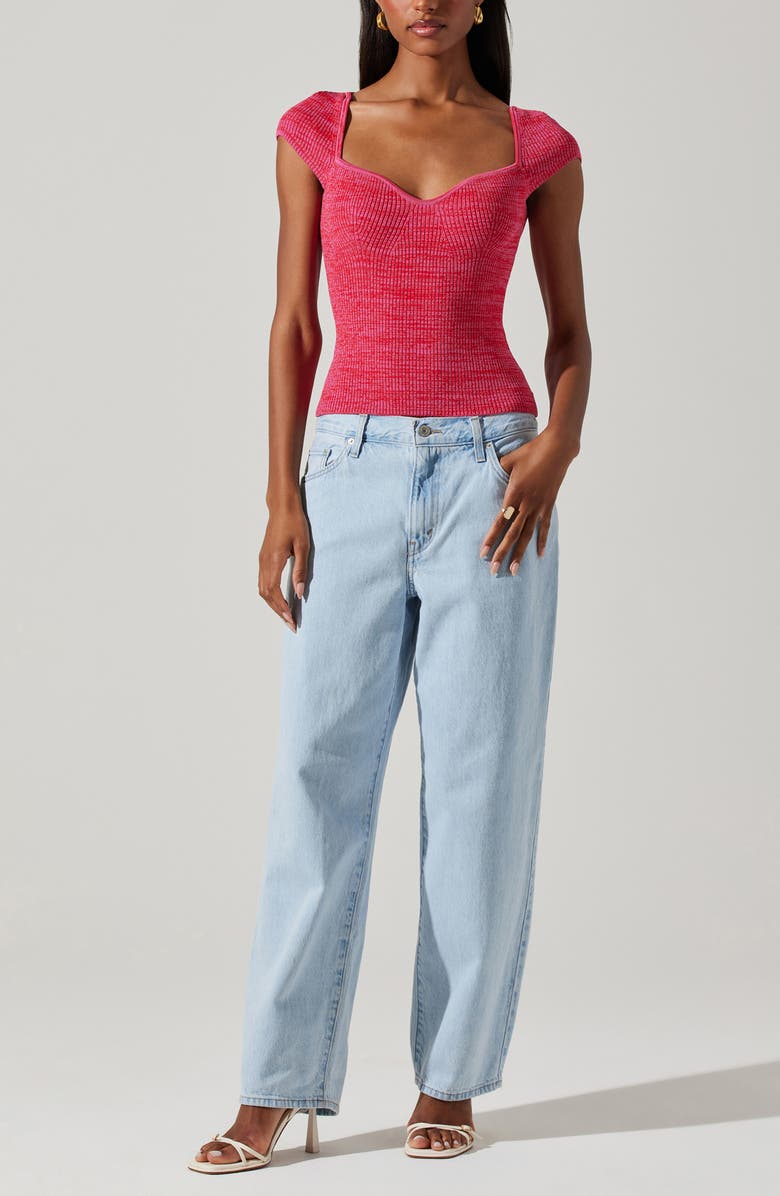 ASTR the Label Eloah Ribbed Top, Alternate, color,