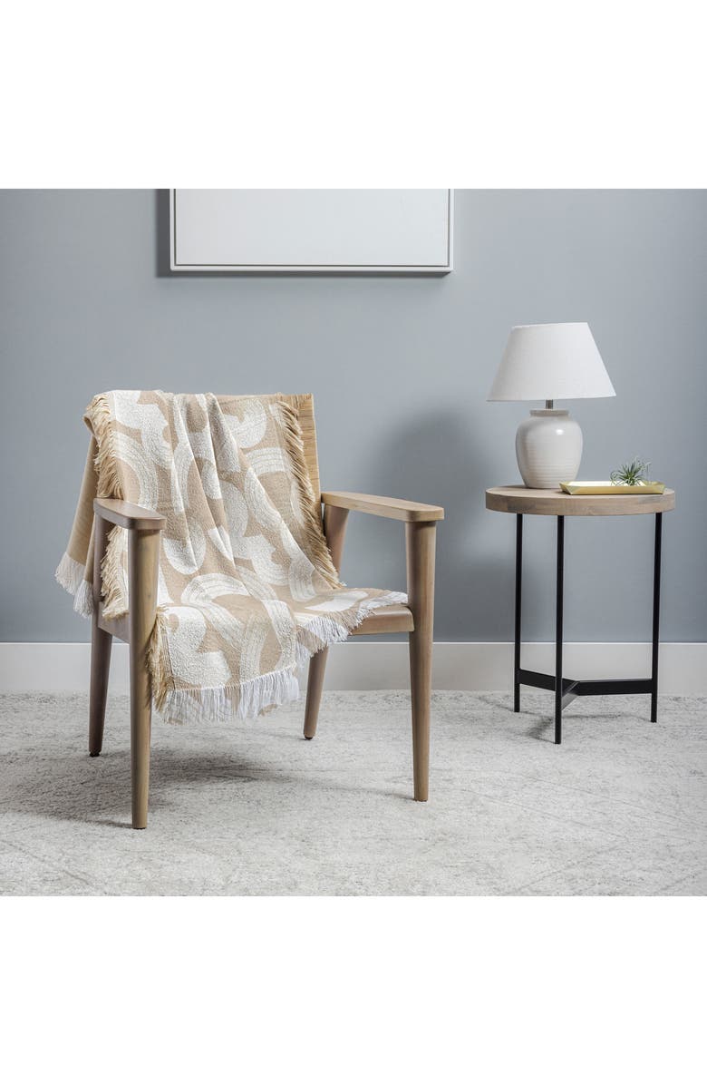 Deny Designs Becky Bailey Throw Blanket, Alternate, color, Tan