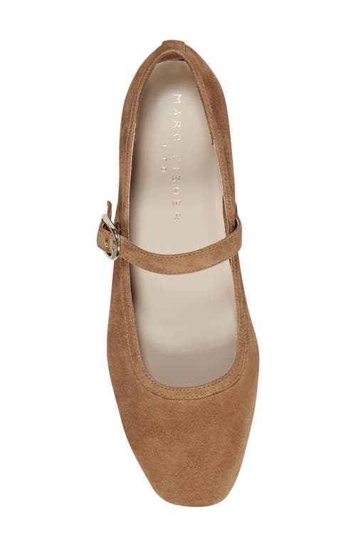Marc Fisher Ltd Garissa Mary Jane Flat In Brown