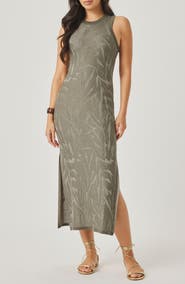 Splendid Mabel Sleeveless Midi Sweater Dress