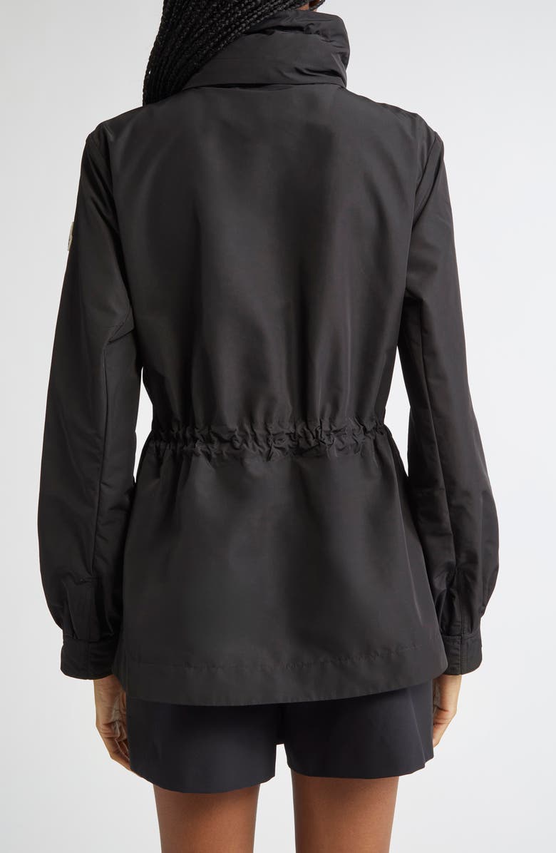 Moncler Enet Technical Twill Jacket, Alternate, color, Black