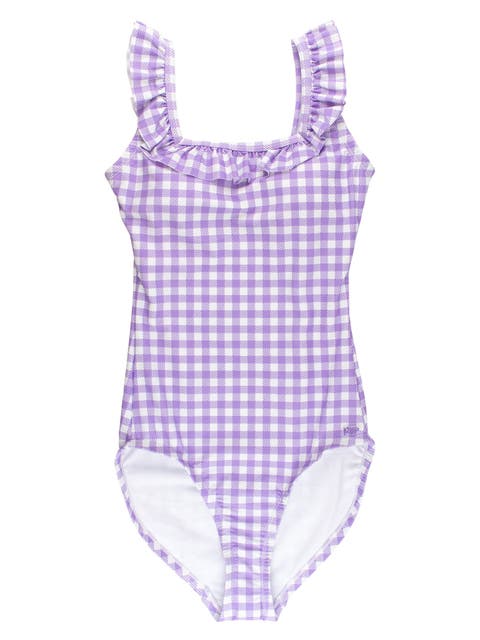 UPF50+ Women's Ruffle One Piece Swimsuit