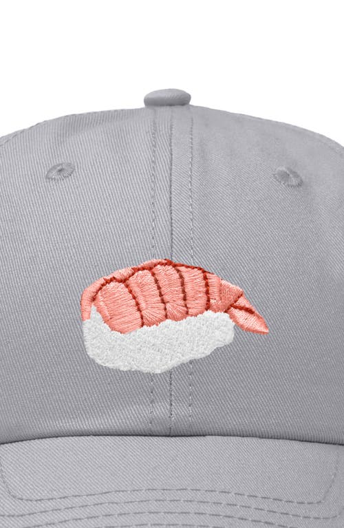 DALIX DALIX SHRIMP SUSHI EMBROIDERED DAD CAP 