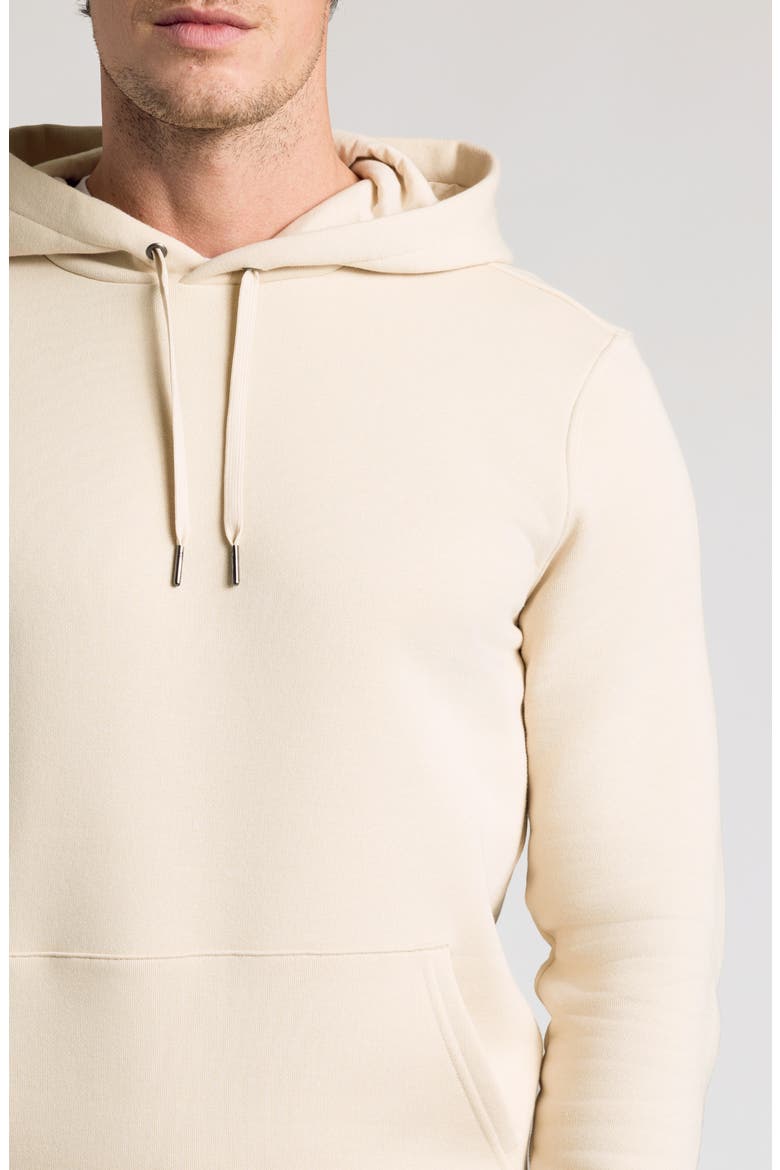 Fleece Pullover Hoodie, Alternate, color, DUNE