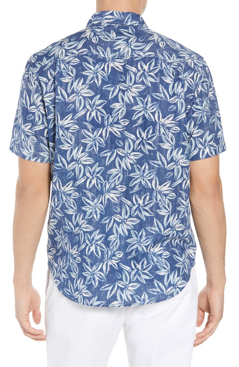 Tommy Bahama Lino Flora Linen Blend Sport Shirt, Alternate, color,