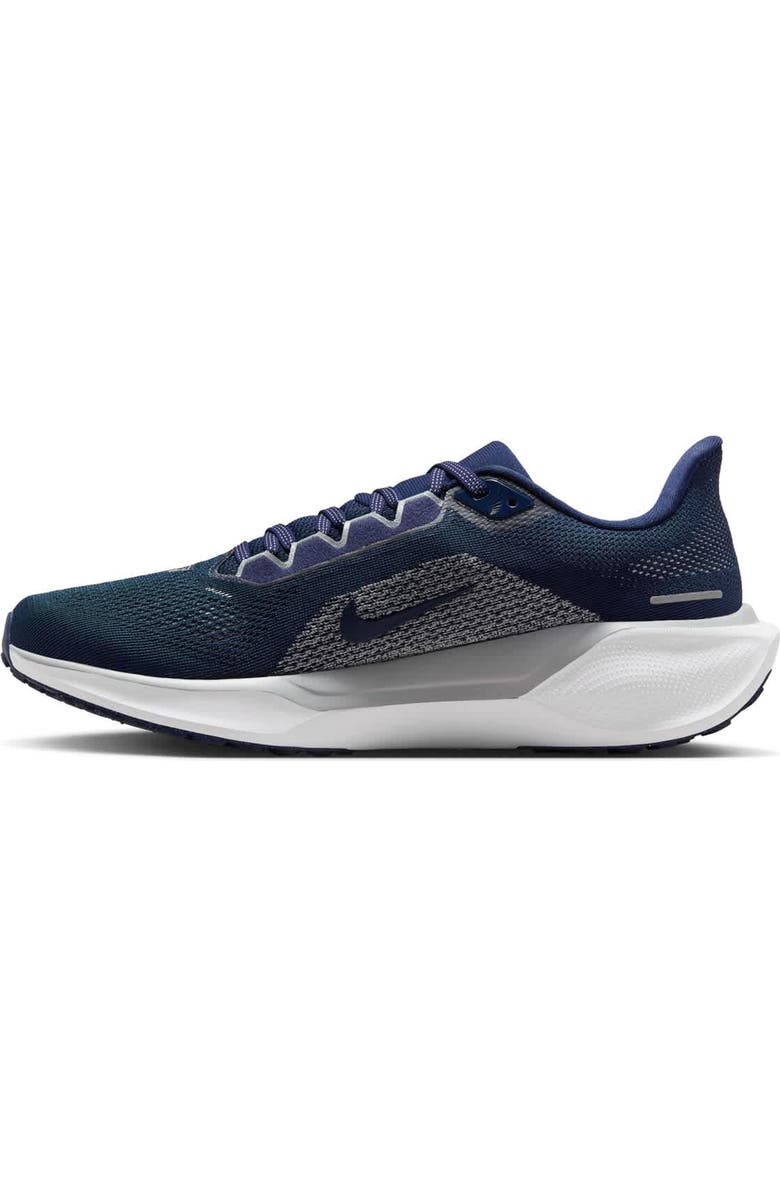 Nike Unisex Nike Navy New England Patriots Zoom Pegasus 41 Running Shoes, Alternate, color,
